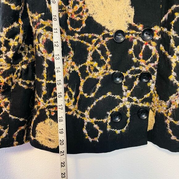 Samuel Dong Cropped Jacket Size Small - Picture 2 of 7